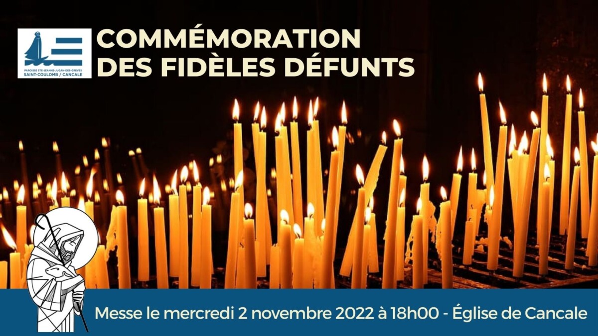 Commémoration des fidèles défunts Paroisse Cancale SaintCoulomb