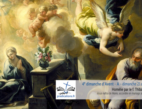 Homélie du 4e dimanche d&rsquo;Avent A : le songe de saint Joseph