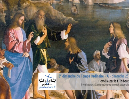 Homélie du 3e dimanche du Temps Ordinaire : la première prédication de Jésus