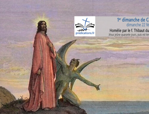 Homélie pour le 1er dimanche de Carême A