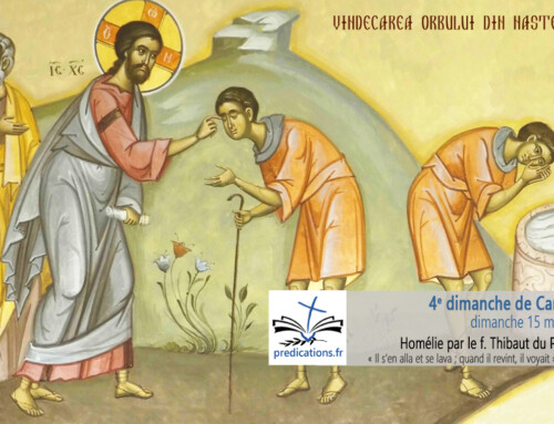 Homélie du 4e dimanche de Carême A : la guérison de l&rsquo;aveugle né
