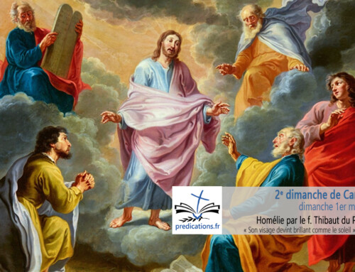 L&rsquo;homélie du 2e dimanche de Carême A