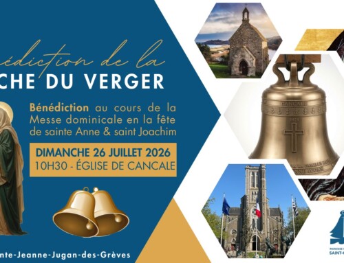 Bénédiction des cloches de la chapelle du Verger dans l&rsquo;église de Cancale